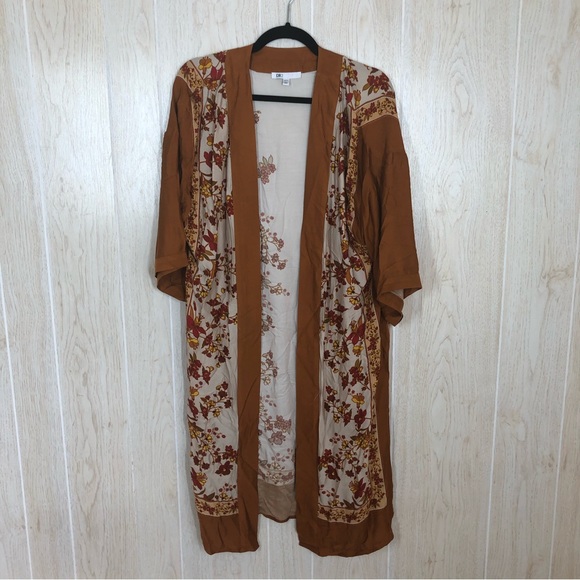 DR2 Tops - Dr2 Floral Open Kimono
